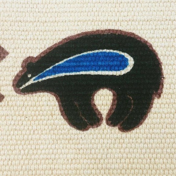 Cloth Coasters El Paso Saddleblanket Co Texas India 7"x6" - Picture 4 of 6